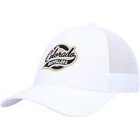 Men's Ahead White Colorado Buffaloes Brant Trucker Adjustable Hat