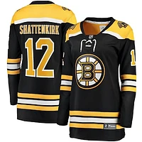 Women's Fanatics Kevin Shattenkirk Black Boston Bruins Home Breakaway Player Jersey