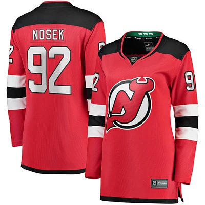 Women's Fanatics Tomas Nosek Red New Jersey Devils Home Breakaway Player