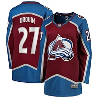 Women's Fanatics Jonathan Drouin Maroon Colorado Avalanche Home Breakaway Player Jersey