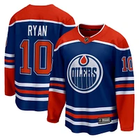 Men's Fanatics Derek Ryan Royal Edmonton Oilers Home Breakaway Jersey