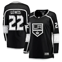 Women's Fanatics Trevor Lewis Black Los Angeles Kings Home Breakaway Player Jersey