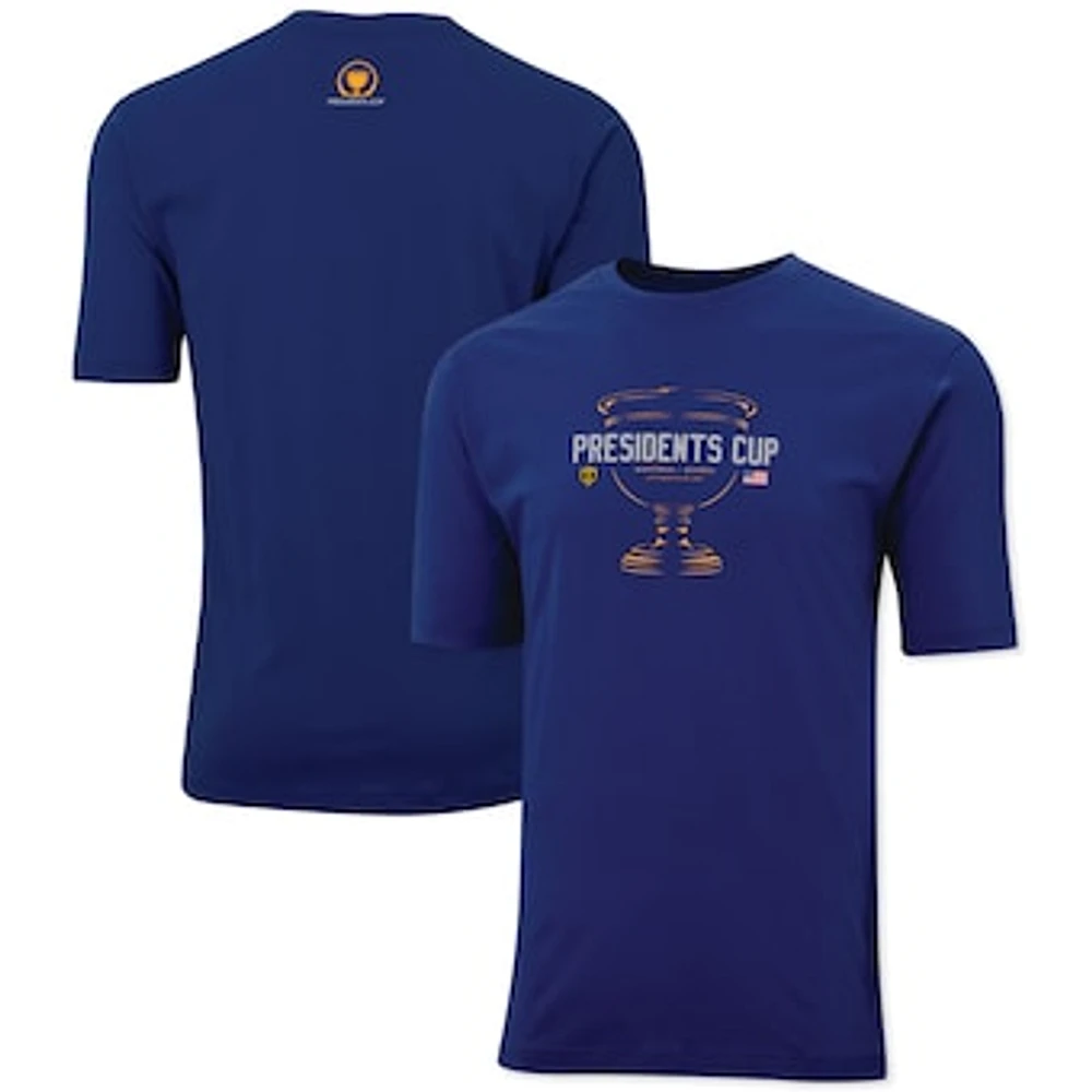 Men's Ahead Navy 2024 Presidents Cup Pembroke T-Shirt