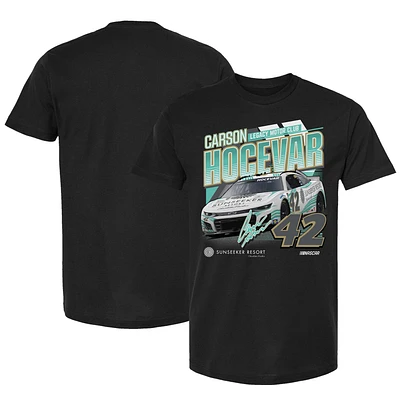 Men's LEGACY Motor Club Team Collection Black Carson Hocevar Sunseeker Pit Road T-Shirt