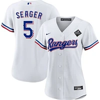 Women's Nike Corey Seager White Texas Rangers 2023 World Series Replica Player Jersey