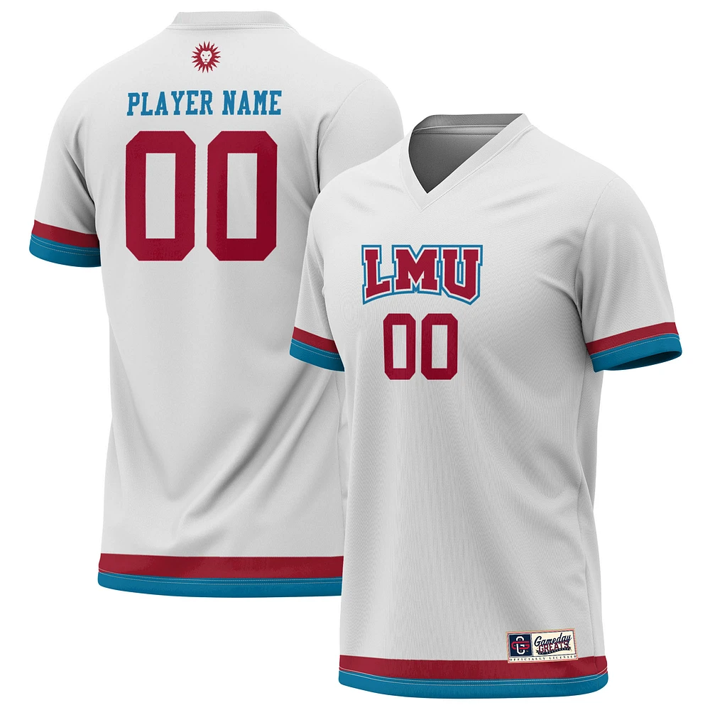 Youth GameDay Greats White Loyola Marymount Lions Lightweight NIL Pick-A-Player Women's Soccer Jersey