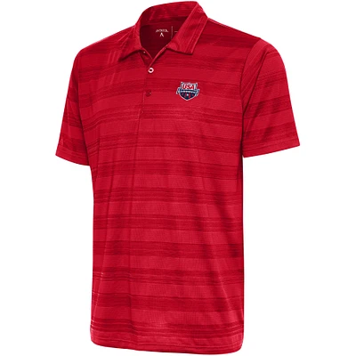 Men's Antigua  Red USA Swimming Compass Polo