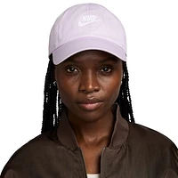 Unisex Nike Lavender Futura Wash Club Adjustable Hat