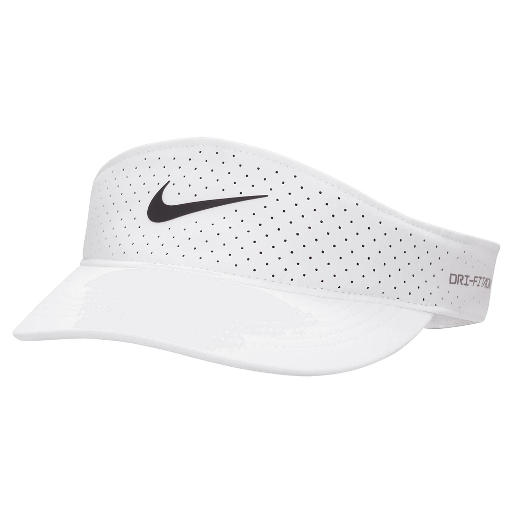 Unisex Nike White Ace Performance Visor