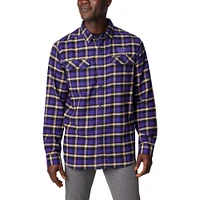 Columbia  Purple Washington Huskies Flare Gun Flannel Long Sleeve Shirt