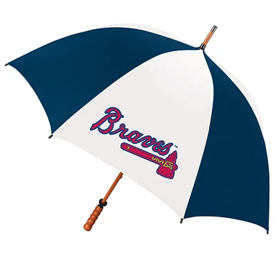 Atlanta Braves 62" Eagle Sporty Wood Shaft Golf Umbrella