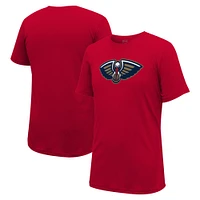 Unisex Stadium Essentials Red New Orleans Pelicans Primary Logo T-Shirt