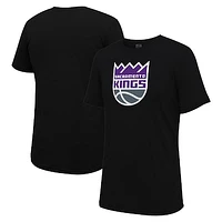 Unisex Stadium Essentials Black Sacramento Kings Primary Logo T-Shirt