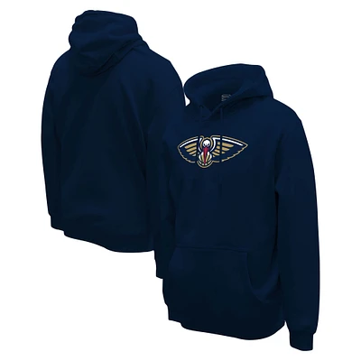 Unisex Stadium Essentials  Navy New Orleans Pelicans Primary Logo Pullover Hoodie