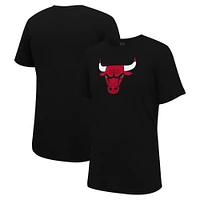 Unisex Stadium Essentials Black Chicago Bulls Primary Logo T-Shirt