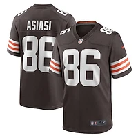 Men's Nike Devin Asiasi  Brown Cleveland Browns Game Jersey