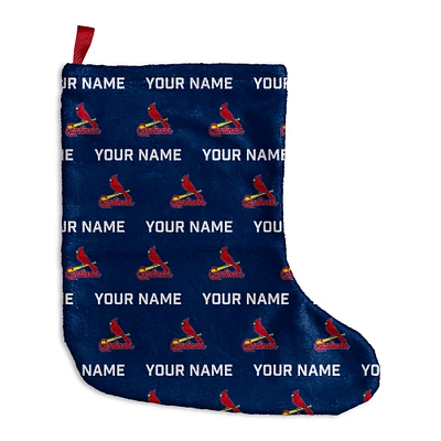 Chad & Jake  St. Louis Cardinals Personalized Holiday Stocking