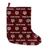 Chad & Jake Texas A&M Aggies Personalized Holiday Stocking