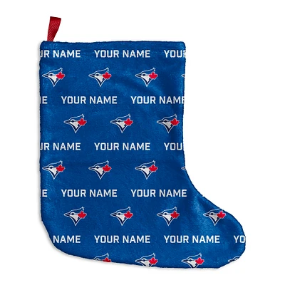 Chad & Jake  Toronto Blue Jays Personalized Holiday Stocking