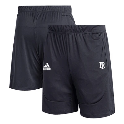 Men's adidas  Navy Rhode Island Rams Sideline 21 Knit Shorts