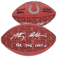 Limited Edition of 6: Anthony Richardson Indianapolis Colts Autographed Wilson Duke Football with Inscription