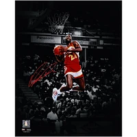 Dominique Wilkins Atlanta Hawks Autographed 11" x 14" Reverse Dunk Spotlight Photograph
