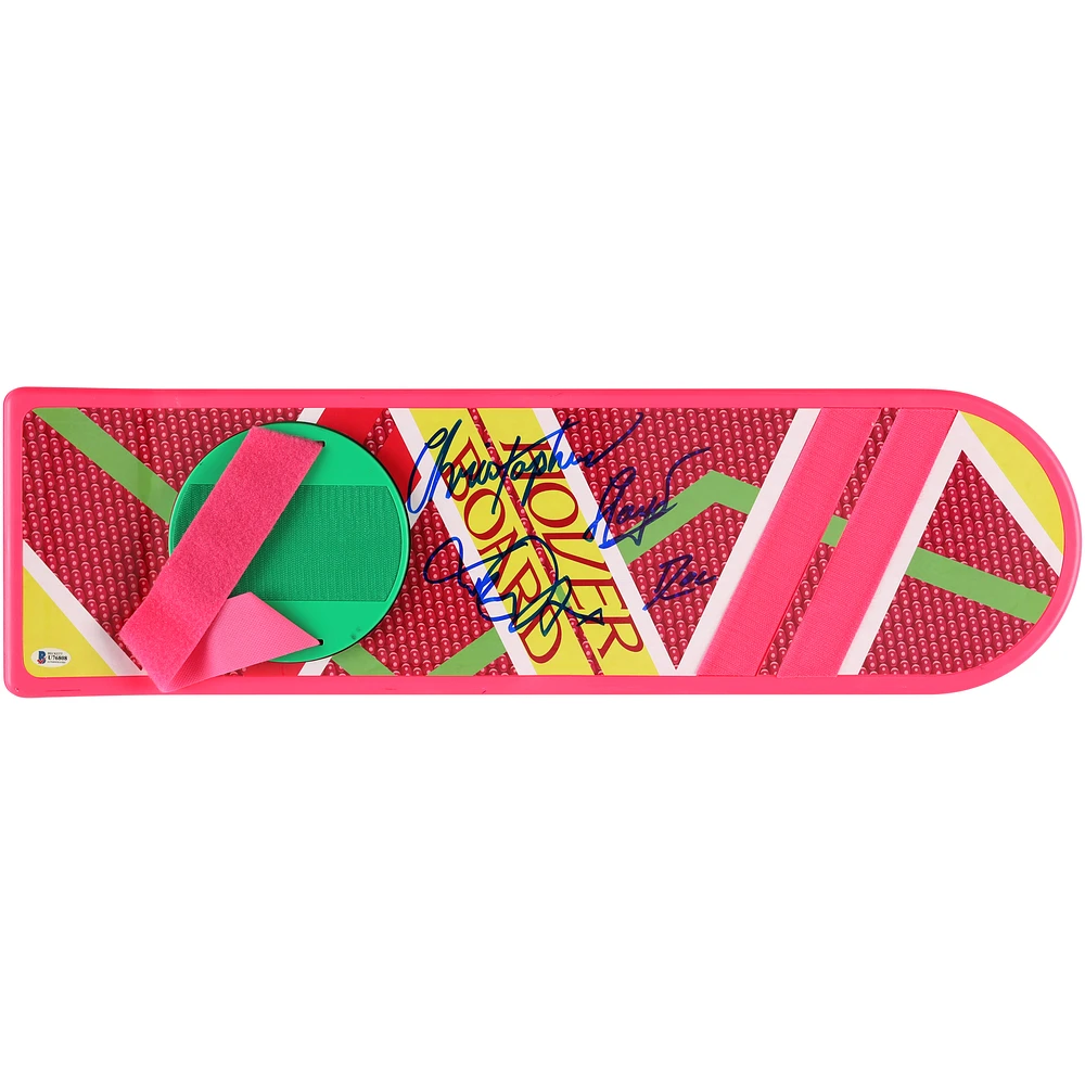 Christopher Lloyd & Michael J. Fox Back to the Future Part II Dual-Signed Hover Board with "Doc" Inscription - Signed in Blue Ink - BAS