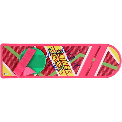 Christopher Lloyd & Michael J. Fox Back to the Future Part II Dual-Signed Hover Board with "Doc" Inscription - Signed in Blue Ink - BAS