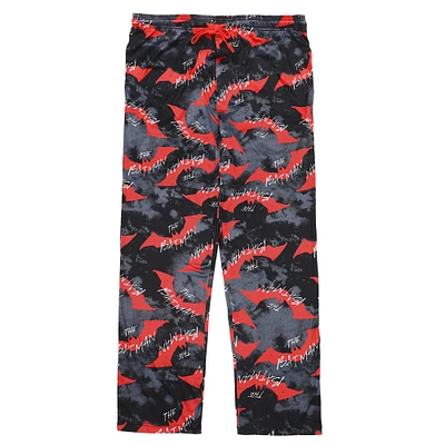 Men's Black Batman Pajama Pants