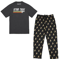 Men's  Gray Star Trek T-Shirt & Pants Sleepwear Set
