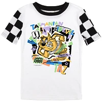 Youth  Black Looney Tunes T-Shirt & Pants Sleepwear Set