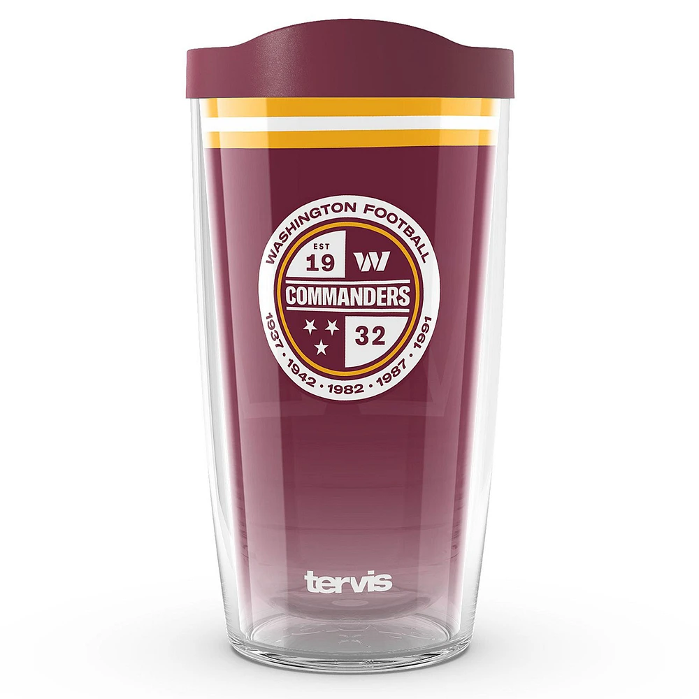 Tervis  Washington Commanders 16oz. Forever Fan Classic Tumbler