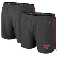 Men's Colosseum Charcoal Virginia Tech Hokies Langmore Shorts