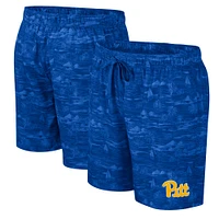 Men's Colosseum Royal Pitt Panthers Ozark Swim Shorts