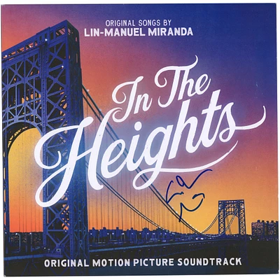 Lin Manuel Miranda Autographed In the Heights Vinyl Album