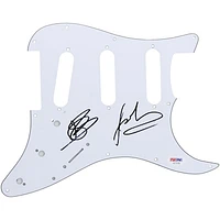 John Reznik and Robby Takac Autographed Goo Goo Dolls Pickguard - PSA