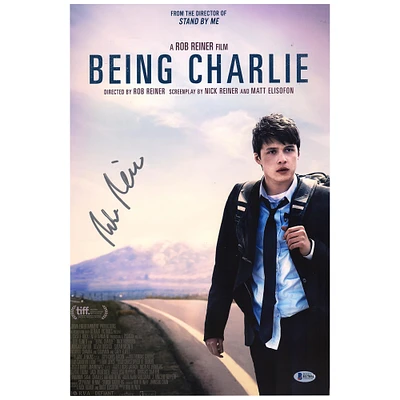 Rob Reiner Autographed Being Charlie 12" x 18" Movie Poster - BAS