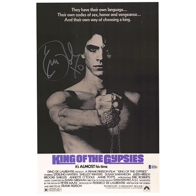 Eric Roberts Autographed 12" x 18" King of the Gypsies Movie Poster - BAS