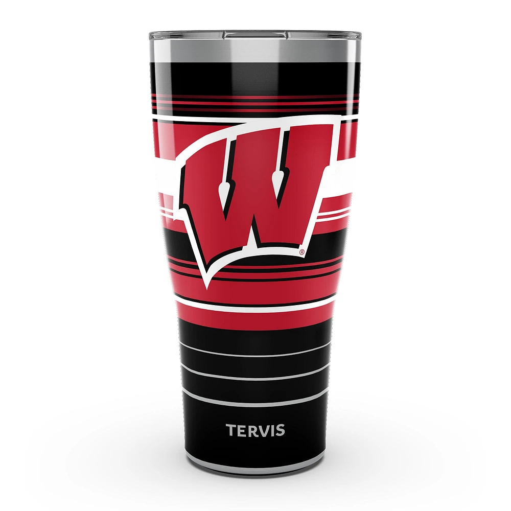 Tervis Wisconsin Badgers 30oz. Hype Stripes Stainless Steel Tumbler