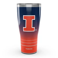 Tervis  Illinois Fighting Illini 30oz. Ombre Stainless Steel Tumbler