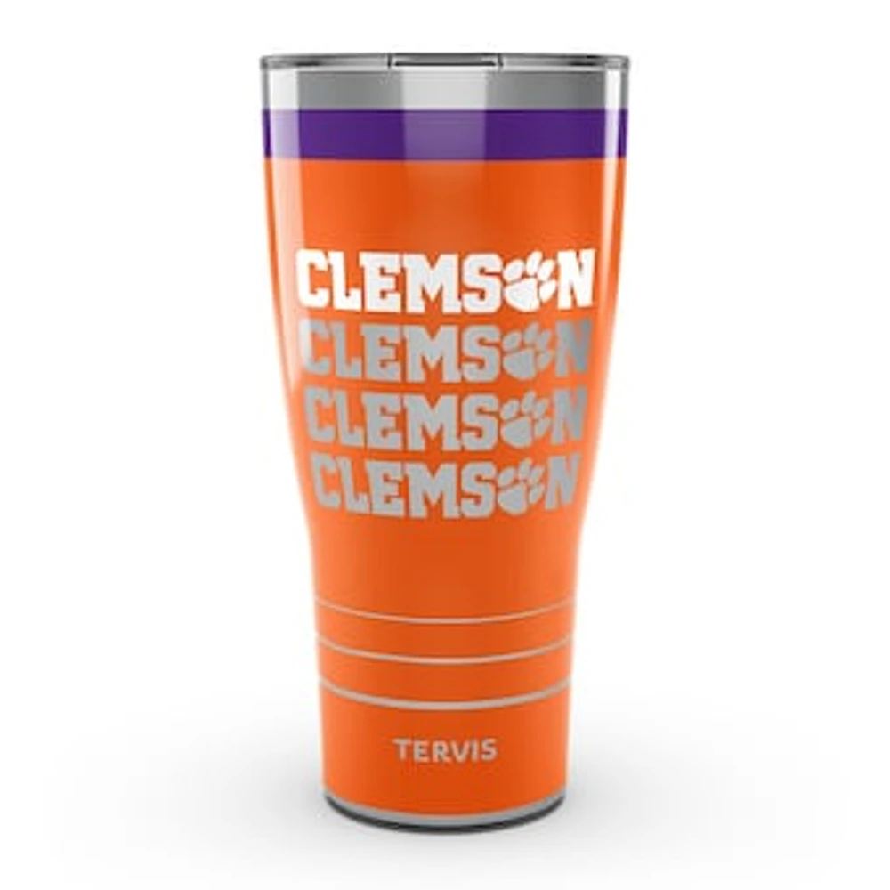 Tervis  Clemson Tigers 30oz. Reverb Stainless Steel Tumbler