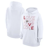 Women's G-III 4Her by Carl Banks Arizona Diamondbacks Love Graphic Fleece Hoodie
