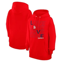 Women's G-III 4Her by Carl Banks  Red St. Louis Cardinals Love Graphic Fleece Hoodie