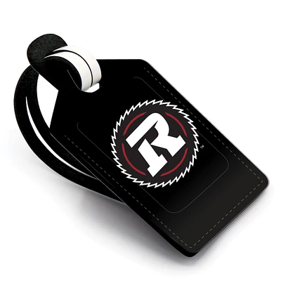 Ottawa Redblacks Personalized Leather Luggage Tag