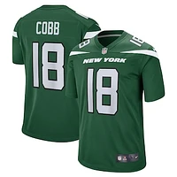 Men's Nike Randall Cobb Gotham Green New York Jets  Game Jersey