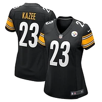 Women's Nike Damontae Kazee  Black Pittsburgh Steelers Game Jersey