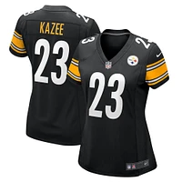 Women's Nike Damontae Kazee  Black Pittsburgh Steelers Game Jersey