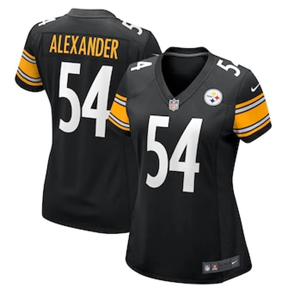 Women's Nike Kwon Alexander  Black Pittsburgh Steelers Game Jersey