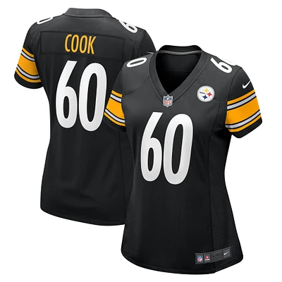 Women's Nike Dylan Cook  Black Pittsburgh Steelers Game Jersey