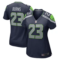 Women's Nike Artie Burns College Navy Seattle Seahawks  Game Jersey